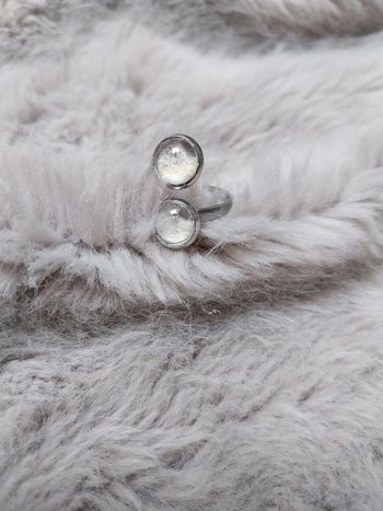 Bague fleurs séchées