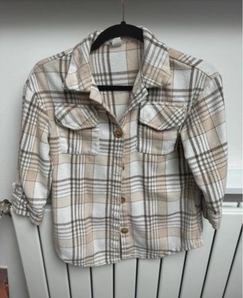 Sur chemise à carreaux fille 8 ans SHEIN