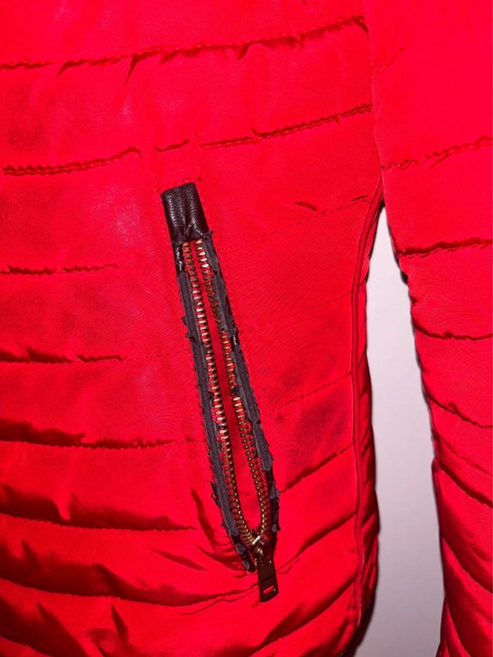 Doudoune Zara rouge - photo numéro 2