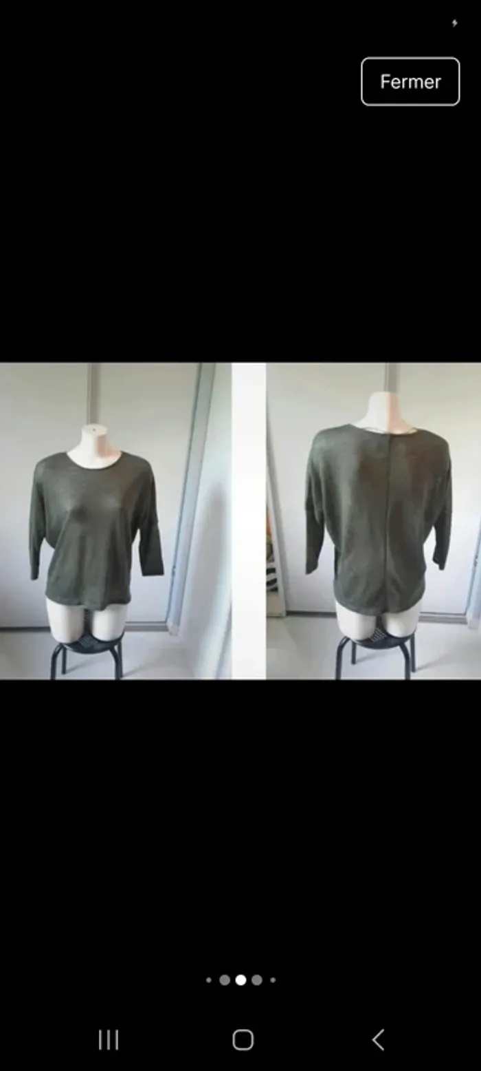 Lot de 9 vêtements top femme 38 en très bon état - photo numéro 5