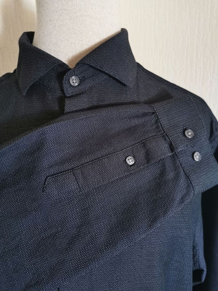 Chemise bleu marine Jack & Jones T Xl - photo numéro 4
