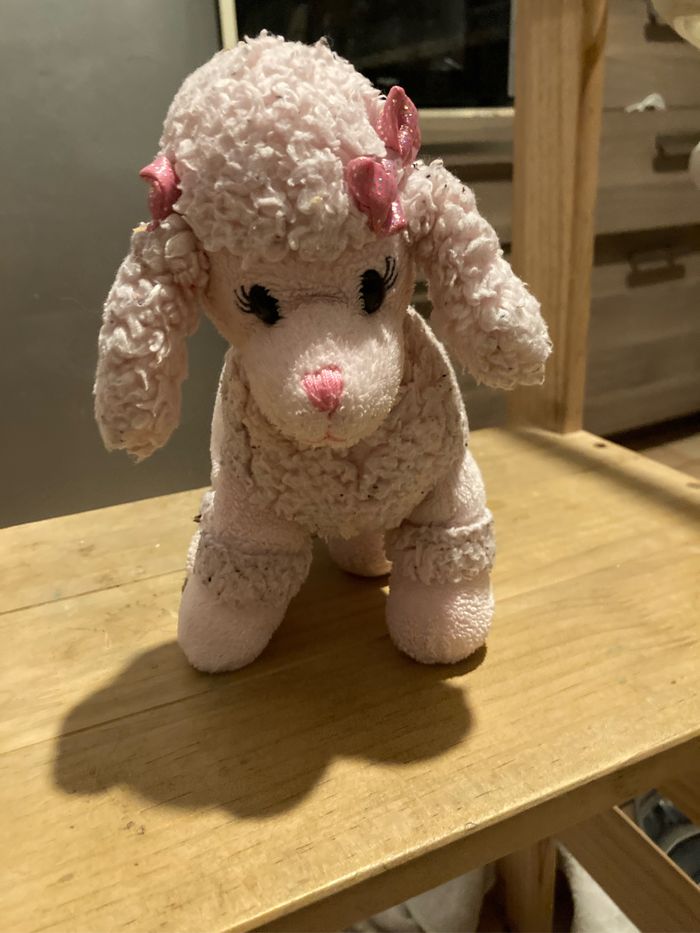 Peluche caniche sac de transport - photo numéro 2