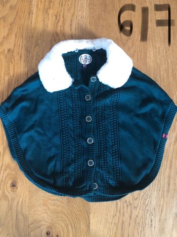 Poncho fille 6/7 ans
