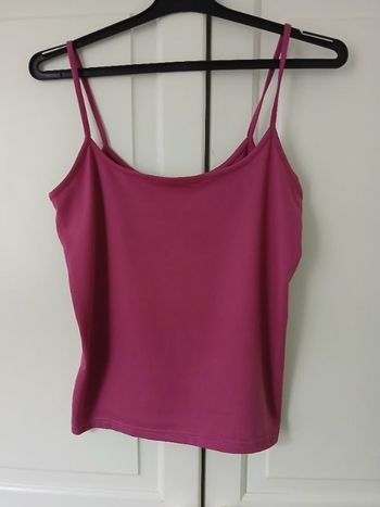 Haut / Débardeur à bretelles fushia 40/L - Gémo