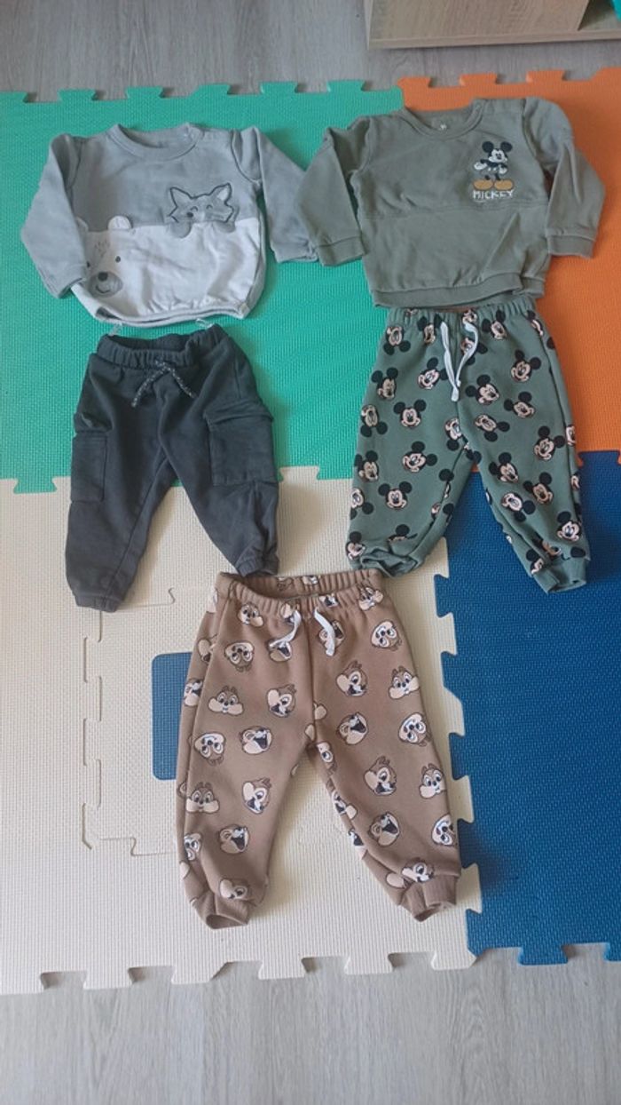 Lot vêtements bébé garçon 18 mois hiver