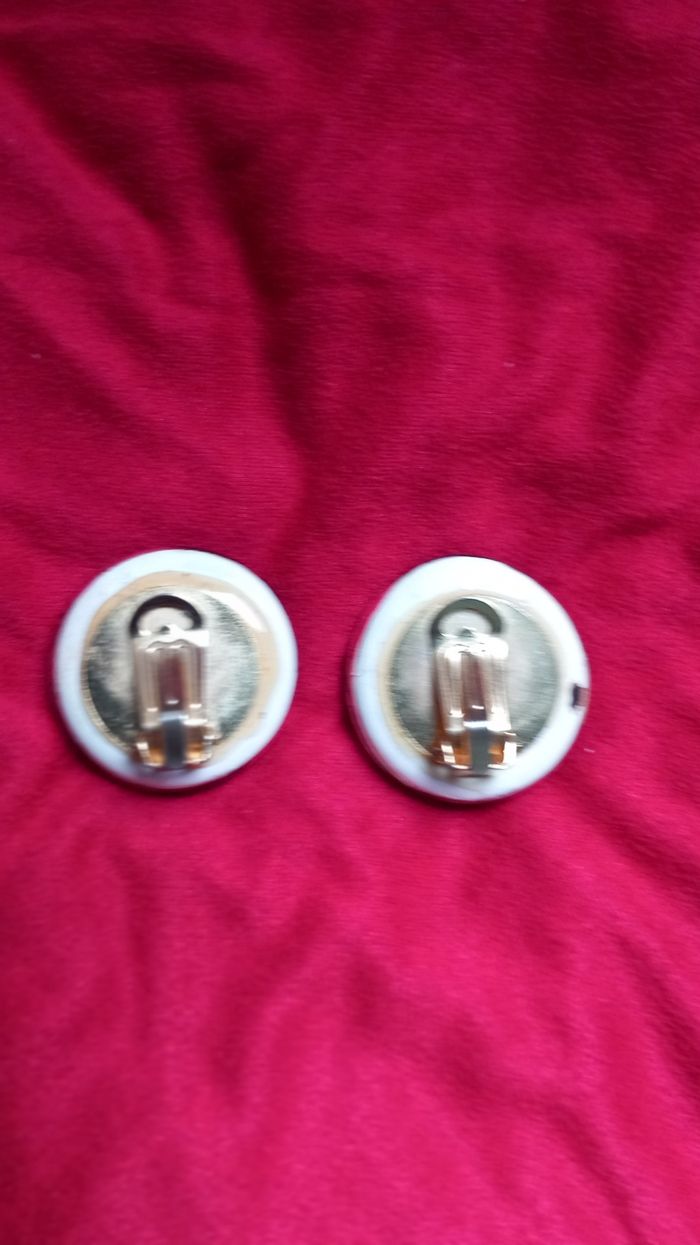 Boucles D'oreilles à Clip  Murano 3,5 cm - photo numéro 3
