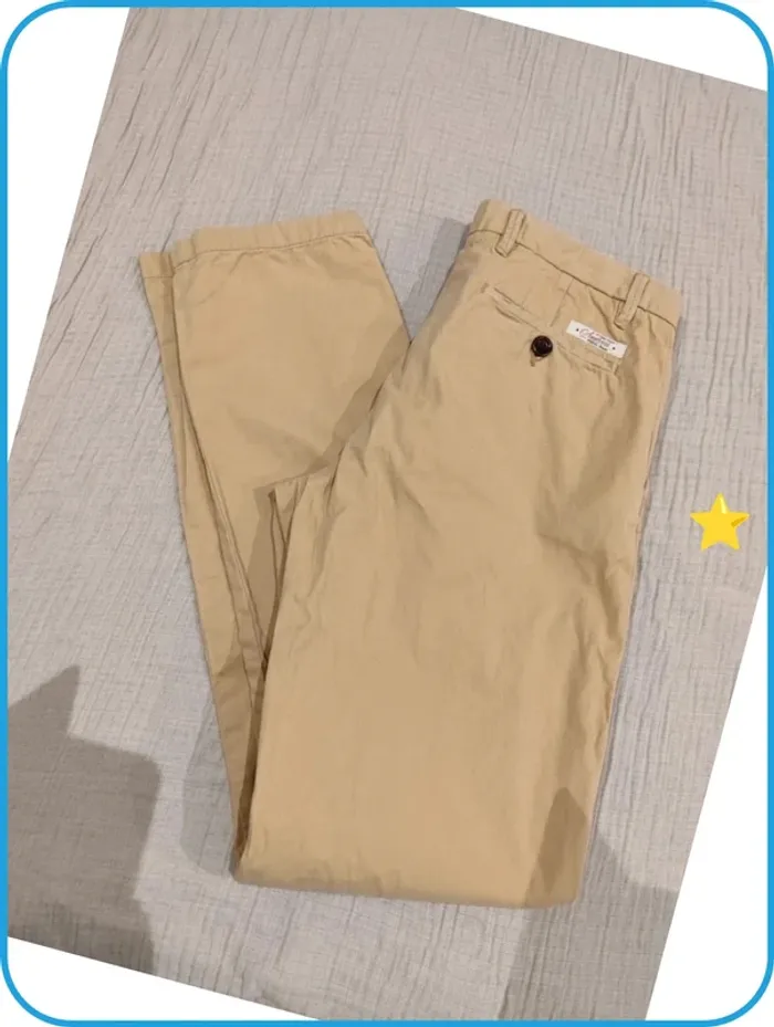 Pantalon Chinos beige