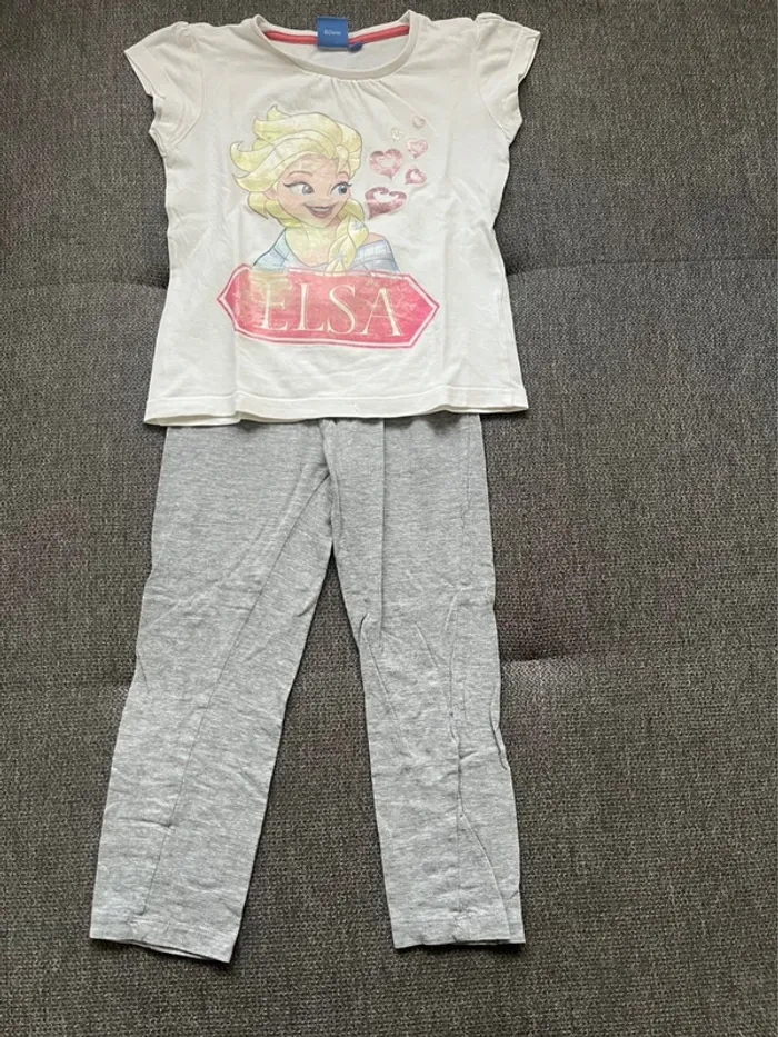 Pyjama reine des neiges