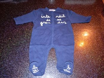 Pyjama léger 6 mois