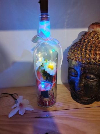 Déco lumineux fleur