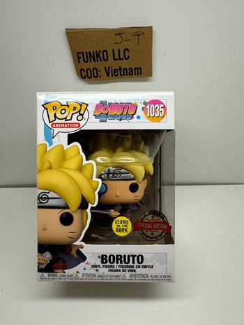 Funko Pop Boruto 1035 Boruto Glows in the Dark (GITD) Special edition