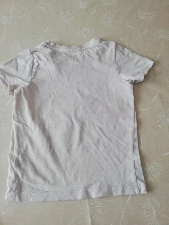 Tee shirt blanc manches courtes 4 ans orchestra - photo numéro 3