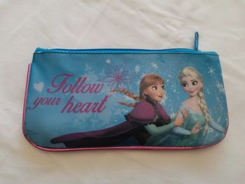 Trousse plate reine des neiges