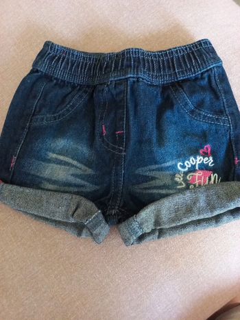 Short jean Lee Cooper 6 mois taille 67 cm