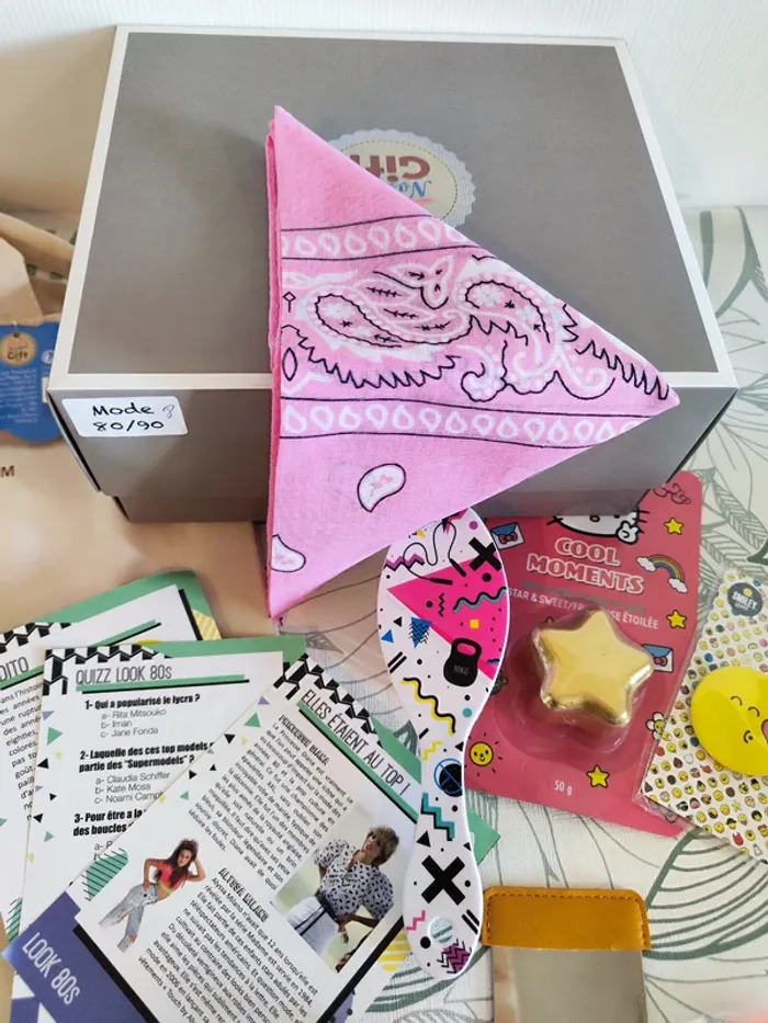 Coffret cadeau mode des années 80/90 - photo numéro 3