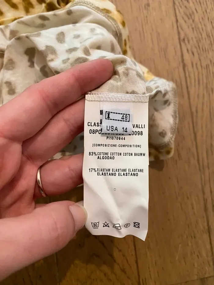 Débardeur motif léopard Roberto Cavalli neuf taille 48 IT (44 FR) - photo numéro 5