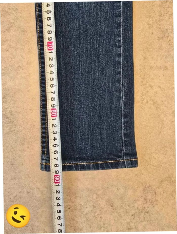 Jeans Levi's 511 W27 FR36 L27 coupe skinny bleu Femme Women pan234b - photo numéro 5