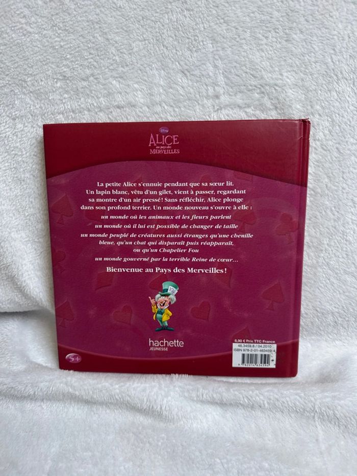 Livre Disney Alice aux pays des merveilles - photo numéro 4