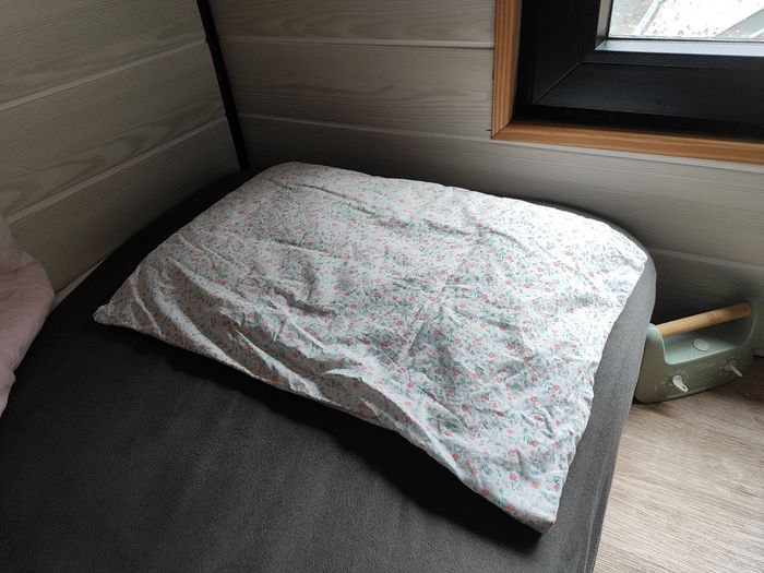 Ensemble linge de lit bébé motifs biche et liberty - photo numéro 4