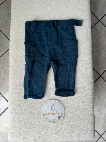 Pantalon en lin • in extenso • taille 6 mois