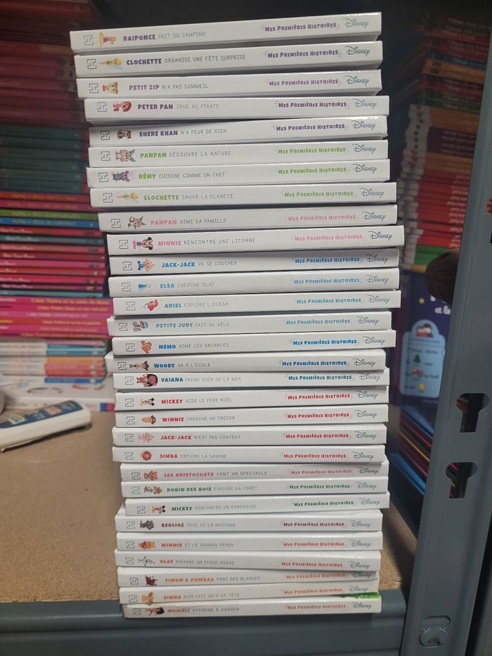 30 livres mes premieres histoires disney