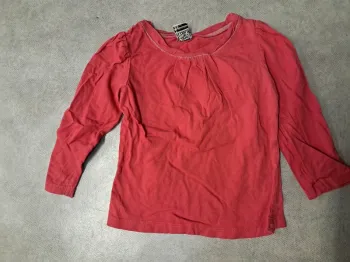 haut tee shirt manches longeus fille 2 ans 24 mois tape à l'oeil