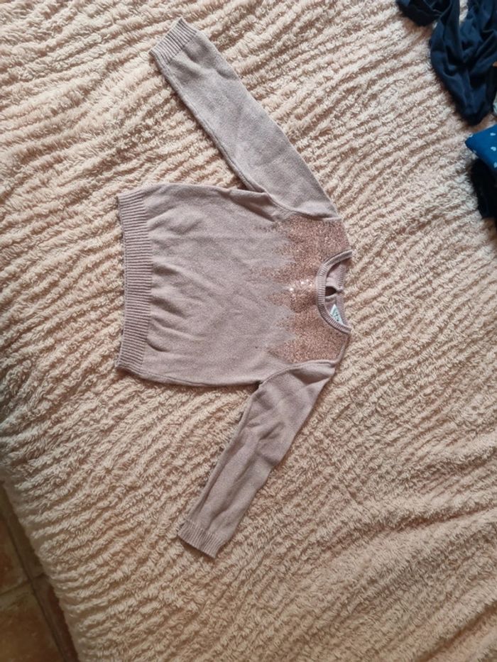 Pull léger paillettes