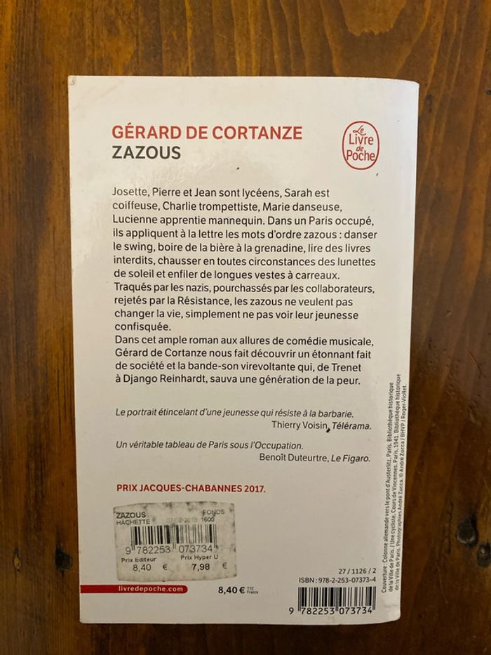Zazous Gérard de Cortanze - photo numéro 2