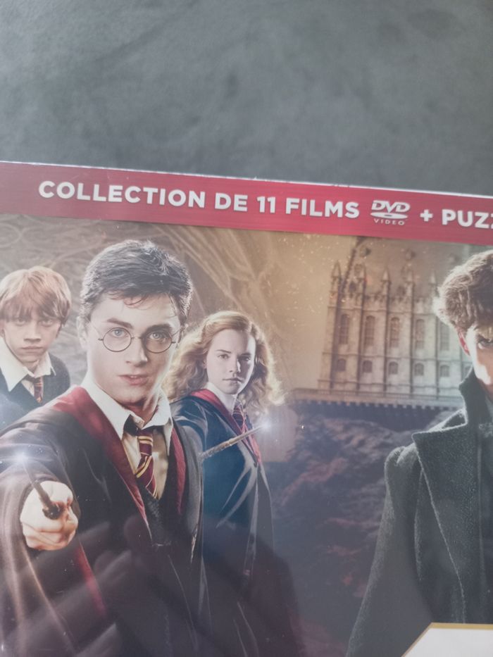 Collection intégrale 11 films dvd harry potter animaux fantastiques + puzzle 3d poudlard - photo numéro 5