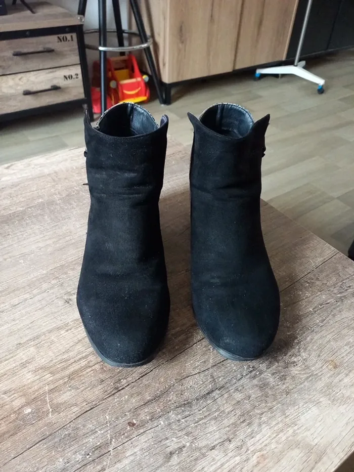 Bottines noir T41 - photo numéro 3