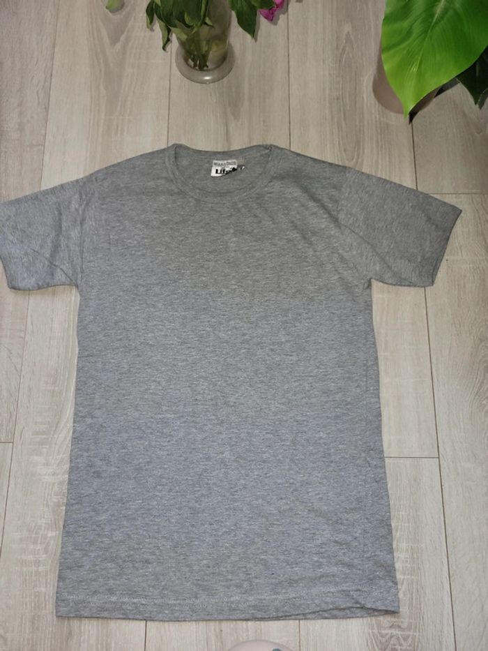 Tchirt gris basic - photo numéro 4