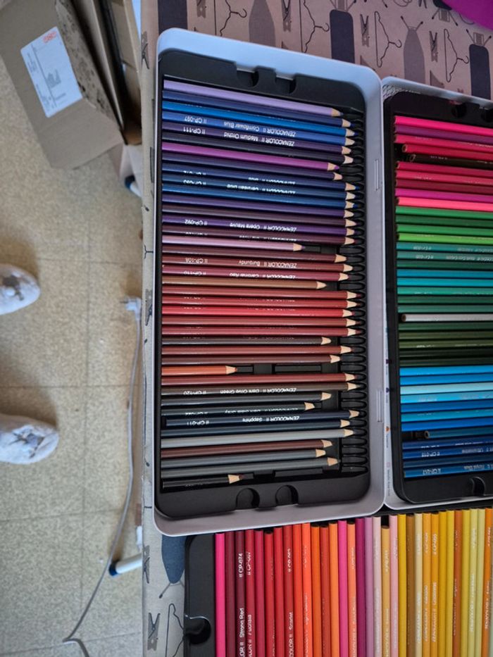 120 crayons de couleur "zenacolor" - photo numéro 6
