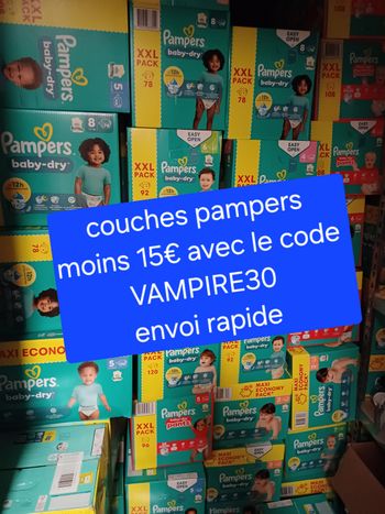Couches Pampers