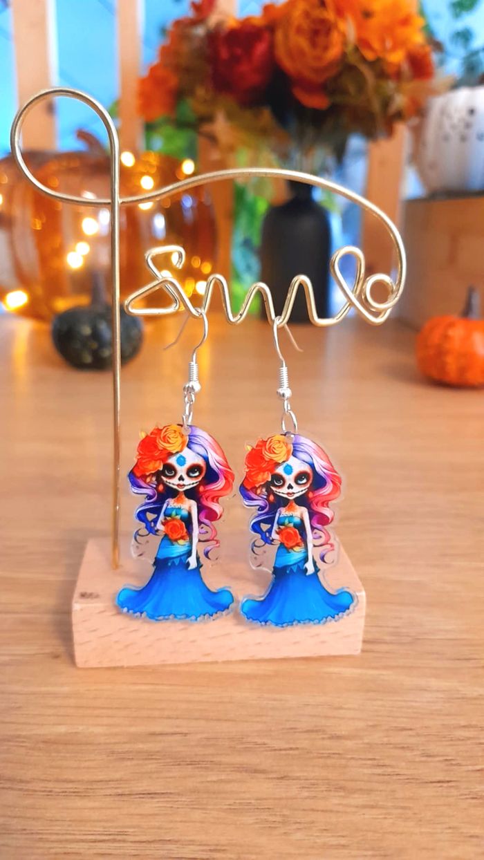 Boucles d'oreilles neuves pour Halloween 🎃