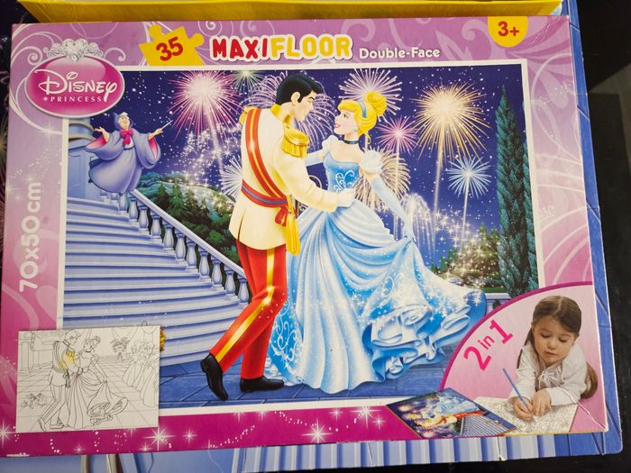 Puzzle maxifloor 35 pièces "Cendrillon"