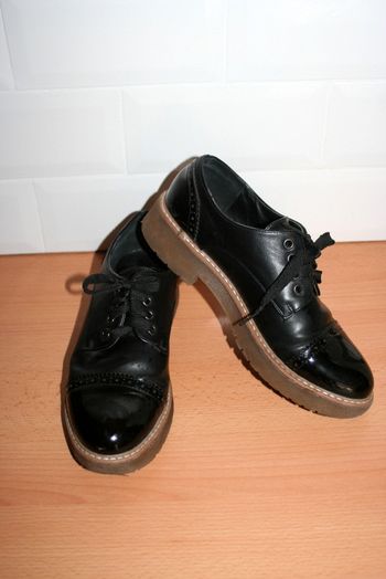 Derbys noires Gémo pointure 40