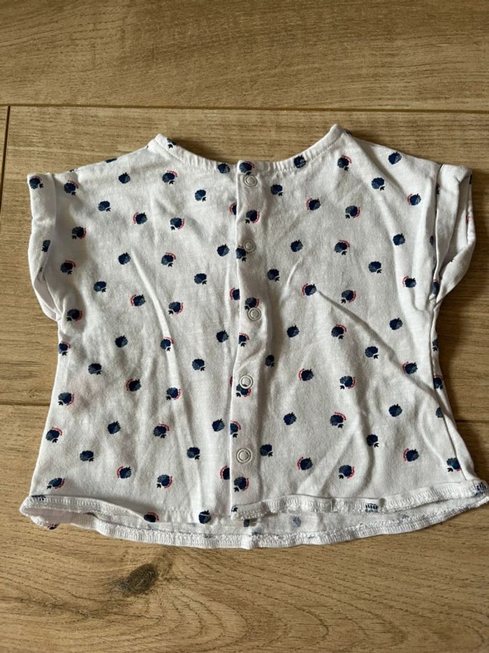 T-shirt Obaïbi 3 mois TBE - photo numéro 3