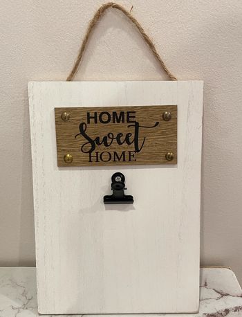 Support mural pour notes en bois marque Gifi Neuf