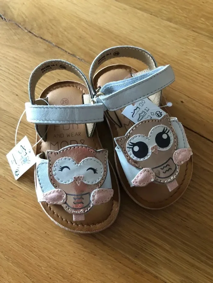 Sandales Cuir Clodibou MOD8 pointure 20