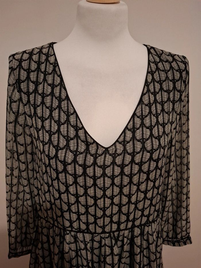 Robe courte ample à motifs Charlior taille S/M 36/38 - photo numéro 3