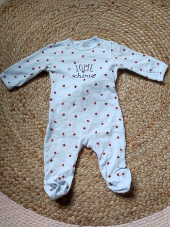Pyjama léger une piece 3 mois 
