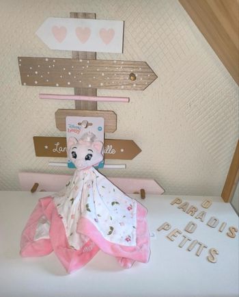 Doudou Marie des Aristochats Disney baby 