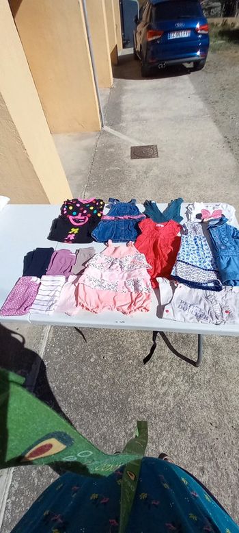 Lot 16 pièces 6 mois printemps  été voir description