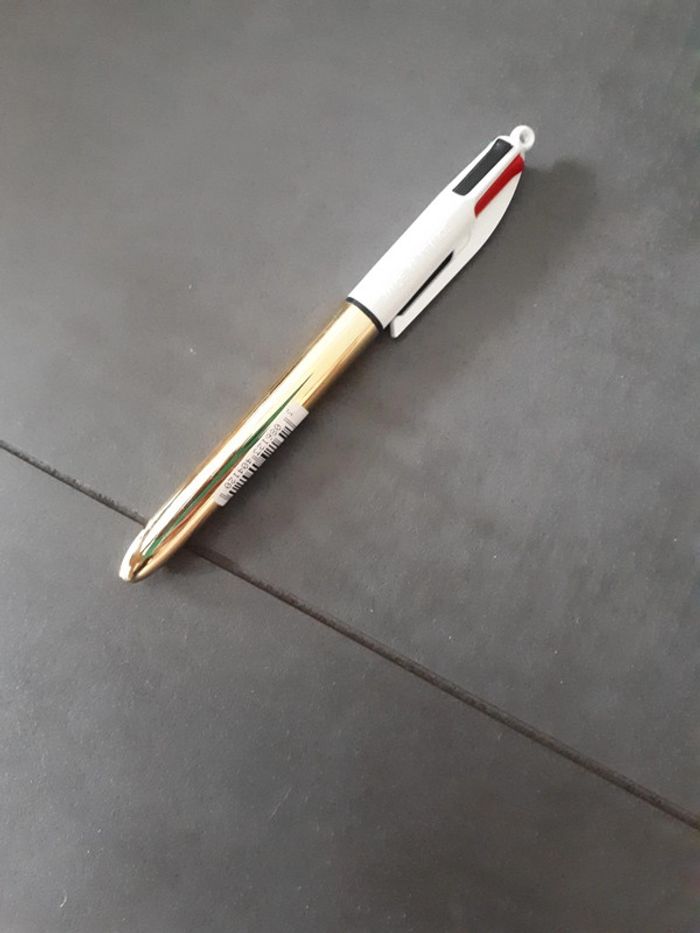 Bic 4 couleurs shine doré neuf