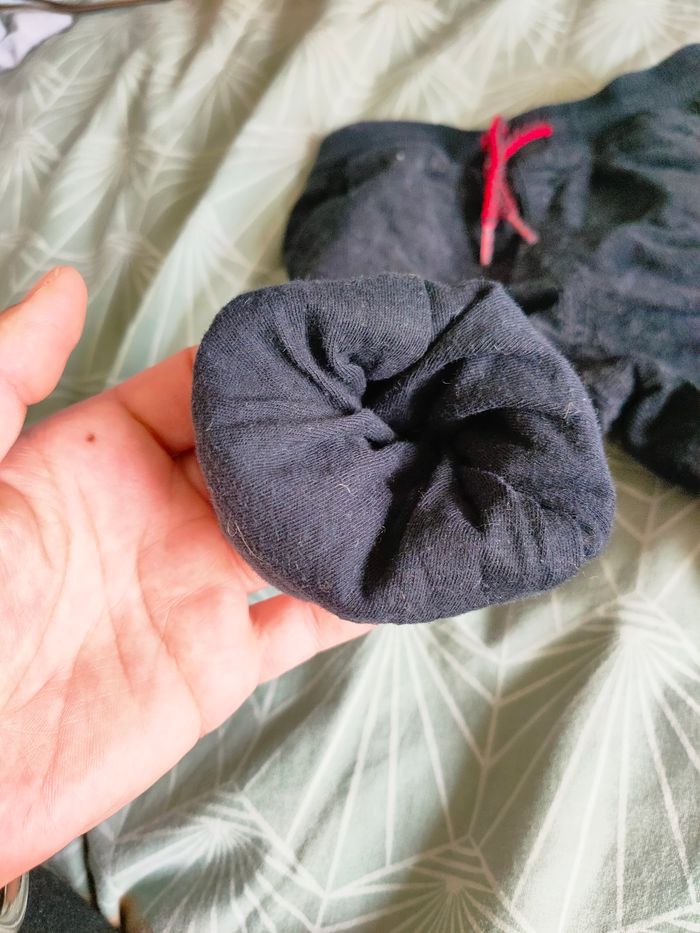 Pantalon chaud velours 12 mois - photo numéro 3