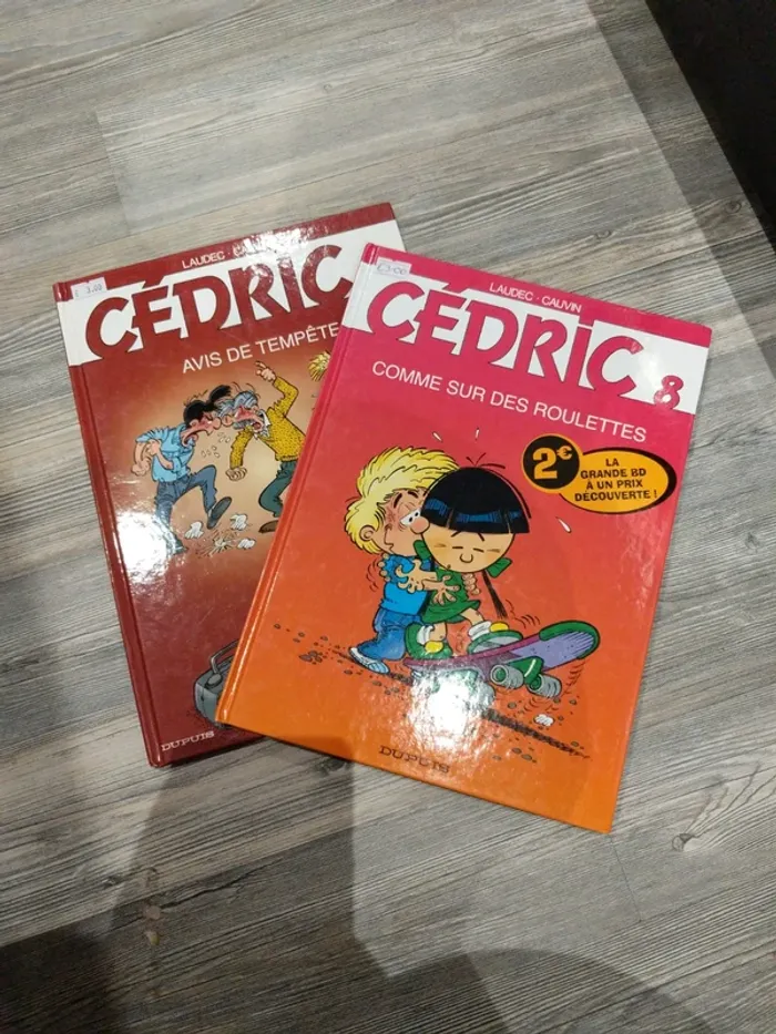 Lot de 2 BD - Cédric