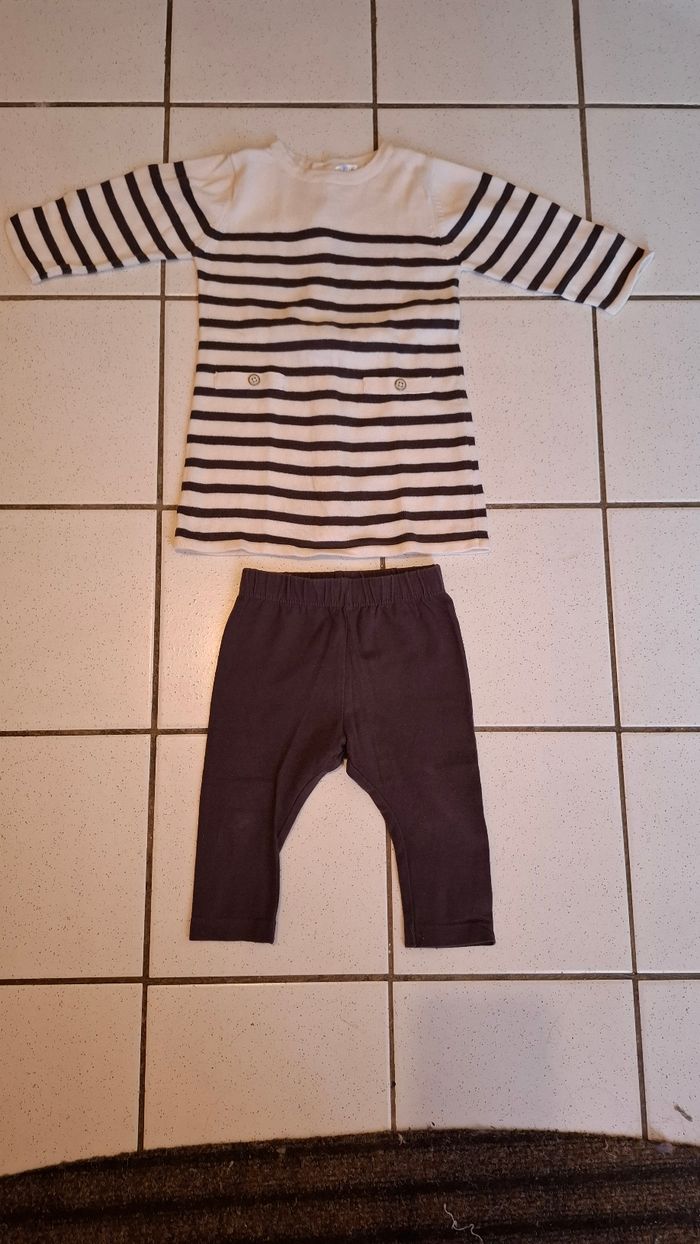 Ensemble robe leggings