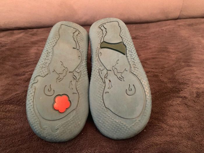 Kickers Bonbon - Chaussures Basses Premiers Pas Marine/Turquoise/Bleu Taille 22 - photo numéro 5