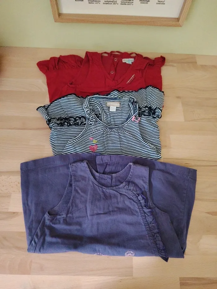 Lot de 3 robes