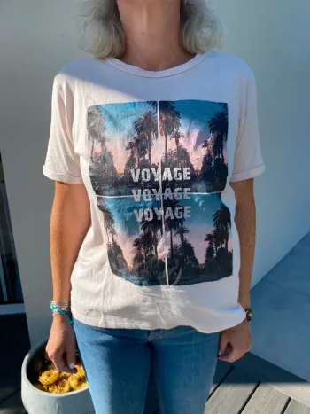 teeshirt avec inscriptions L